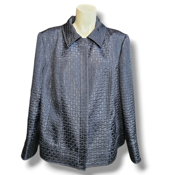 Alfani Jackets & Blazers - ALFANI shiny textured jacket.